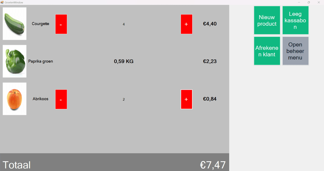 Preview van Groenteboer App
